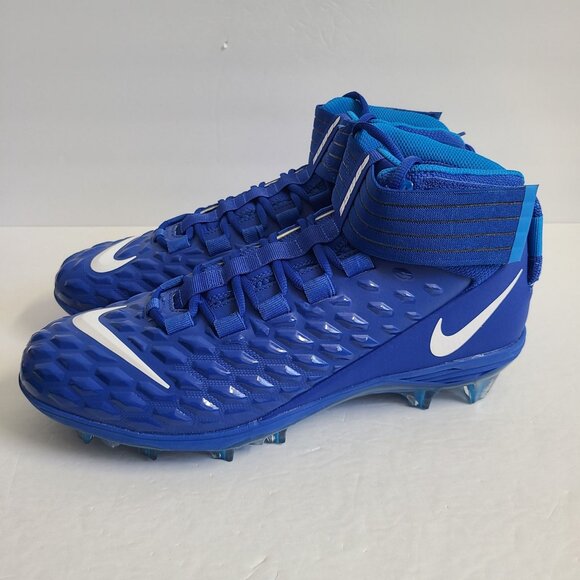NEW Nike Force Savage Pro Football Cleats AH4000-400 Size 13 Blue